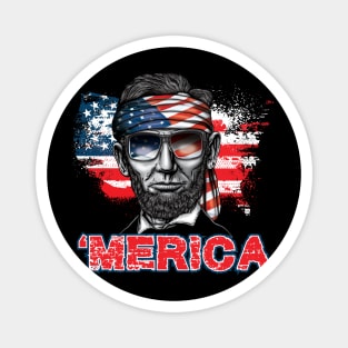Abraham Lincoln America Magnet